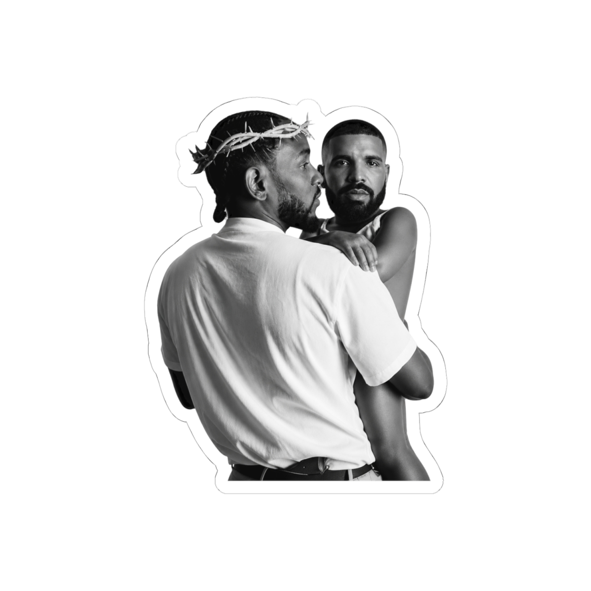 Kendricks Lamars Holding Baby Drake - alternate angle 1, merchandise