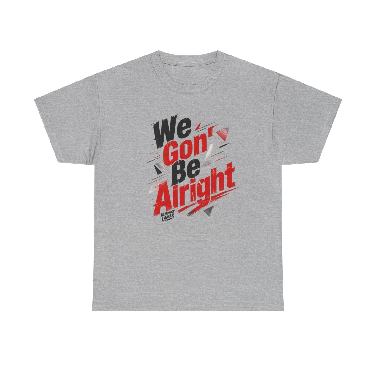 Kendrick Lamar "We Gon’ Be Alright" Unisex Tee - alternate angle 2, merchandise