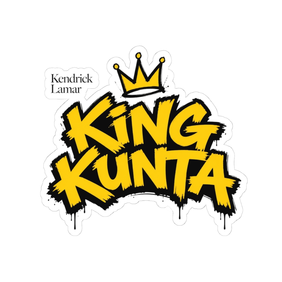 Kendrick Lamar "King Kunta" Sticker
