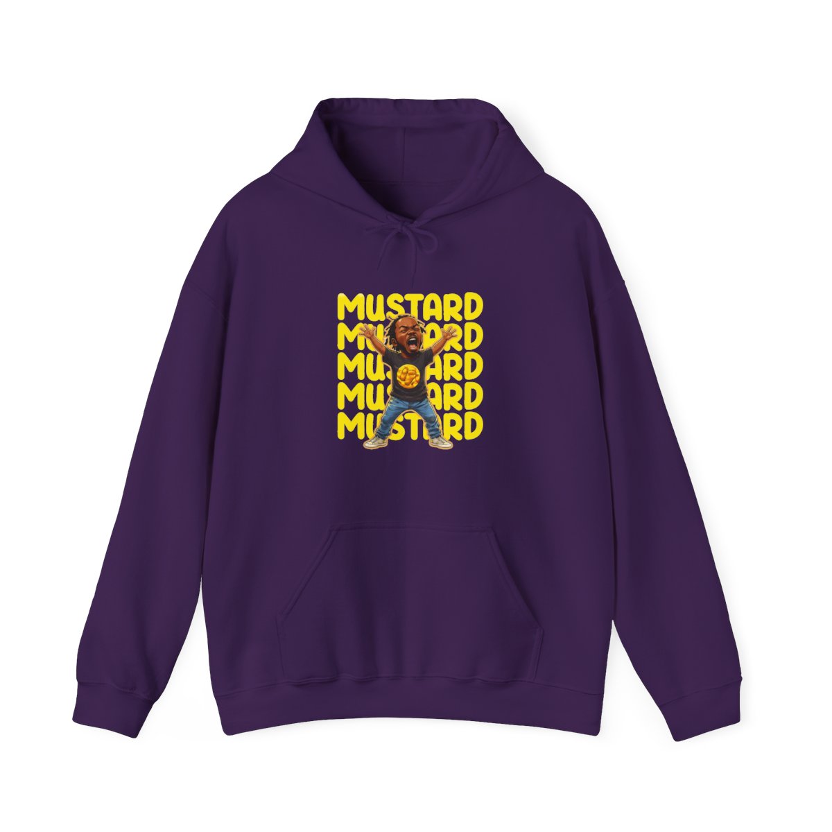 Kendrick Lamar Mustard Hoodie - alternate angle 4, merchandise