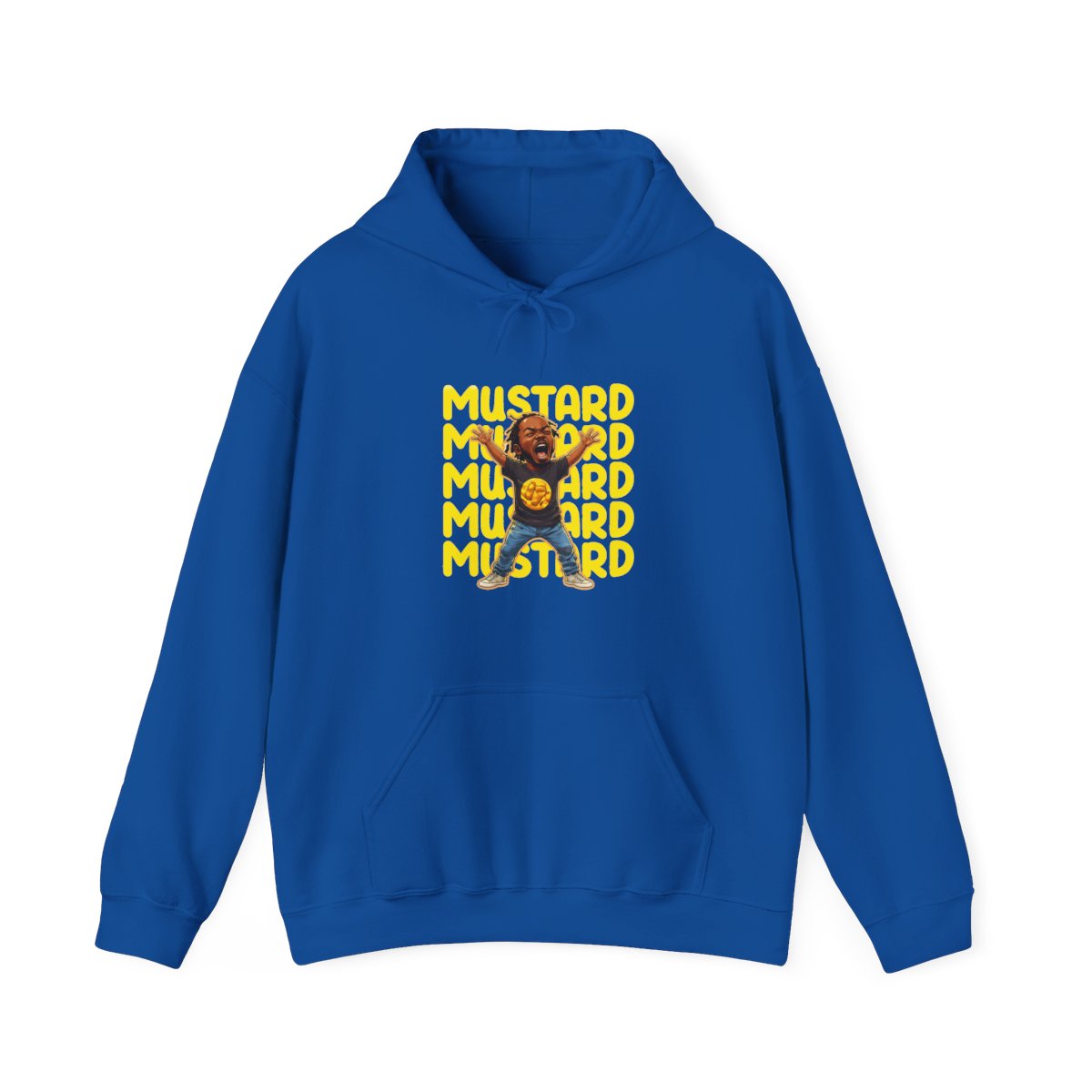 Kendrick Lamar Mustard Hoodie - alternate angle 3, merchandise