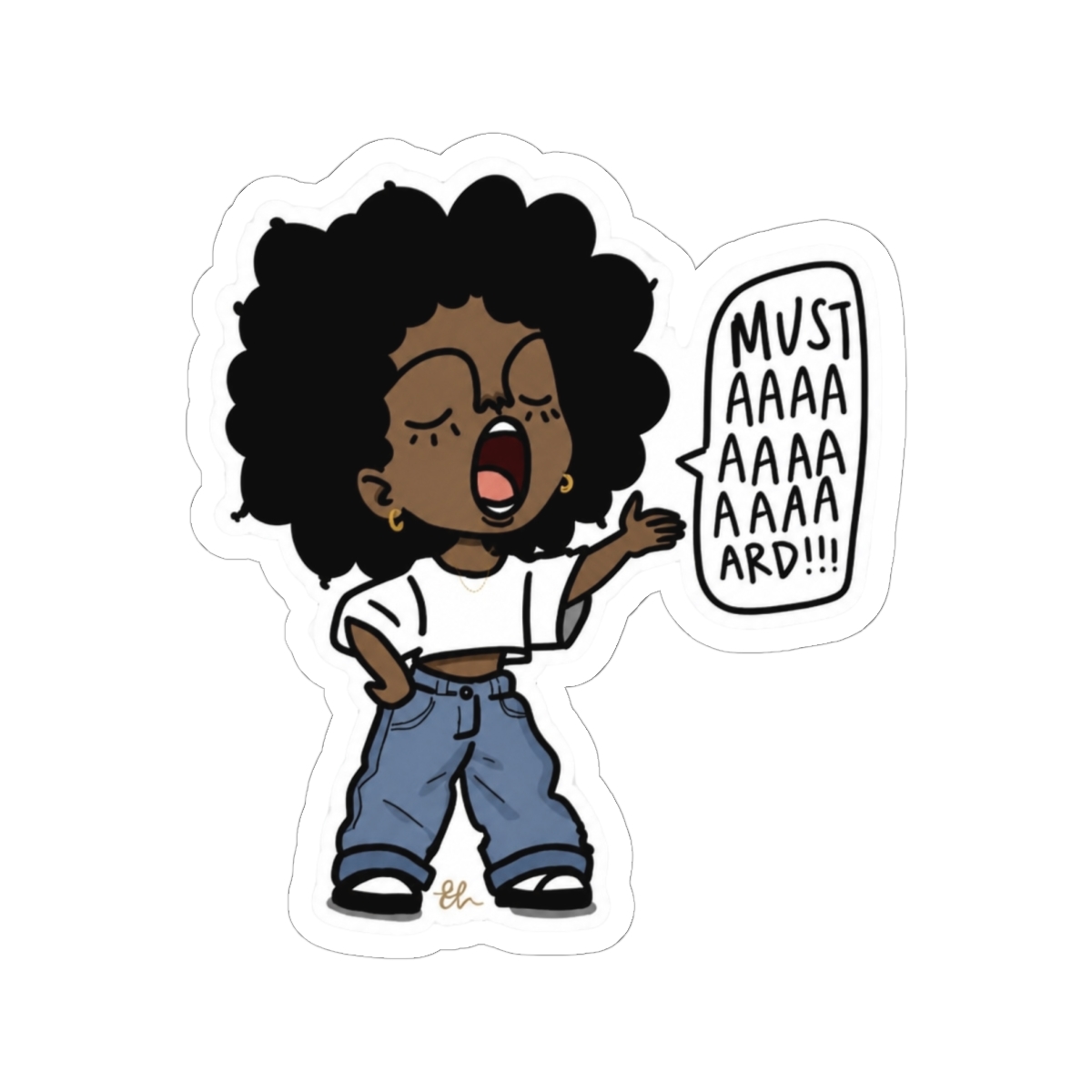 Mustard! - Kendrick Lamar GNX Sticker