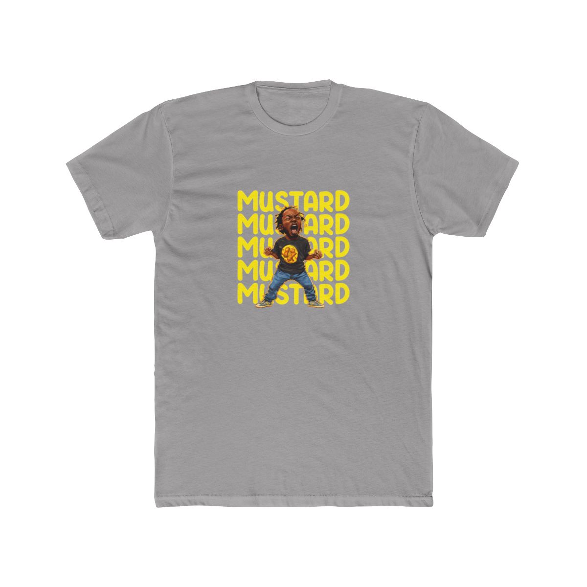 Kendrick Lamar Mustard T Shirt - alternate angle 5, merchandise
