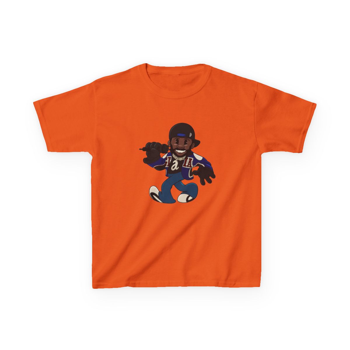 Kendrick Lamar Super Bowl Cuphead style Kids T-Shirt - alternate angle 5, merchandise