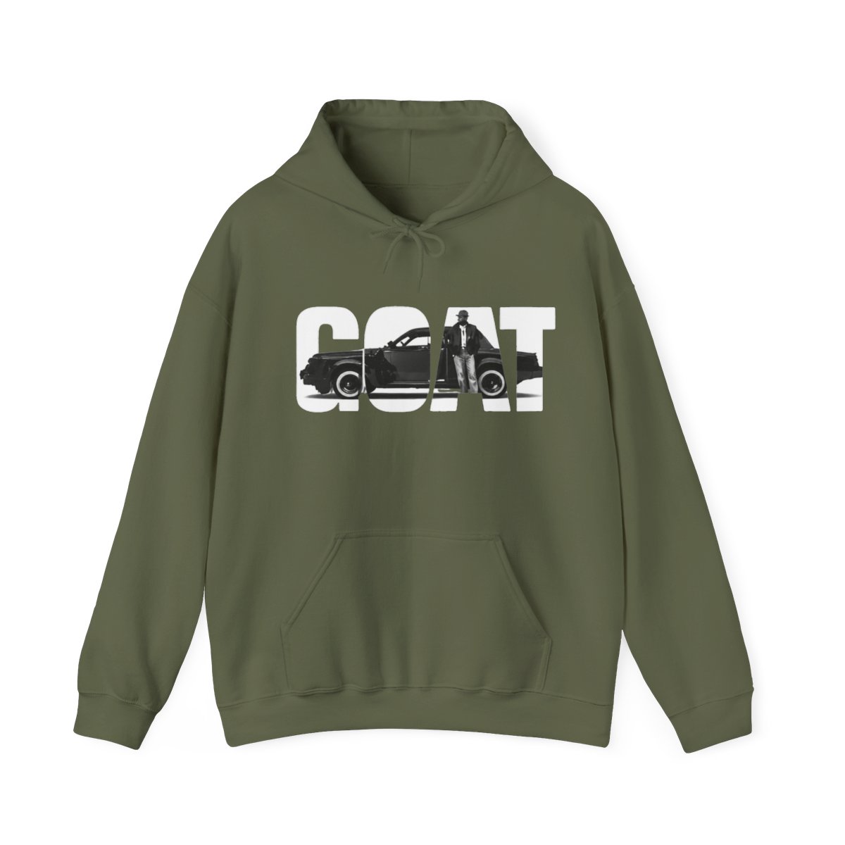Kendrick Lamar GOAT Hoodie - alternate angle 3, merchandise