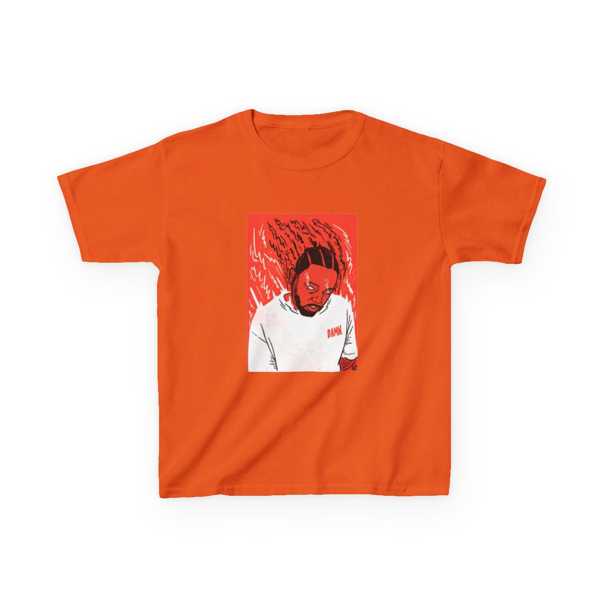 Kendrick DAMN Kids T-Shirt | Kendrick Lamar - alternate angle 4, merchandise