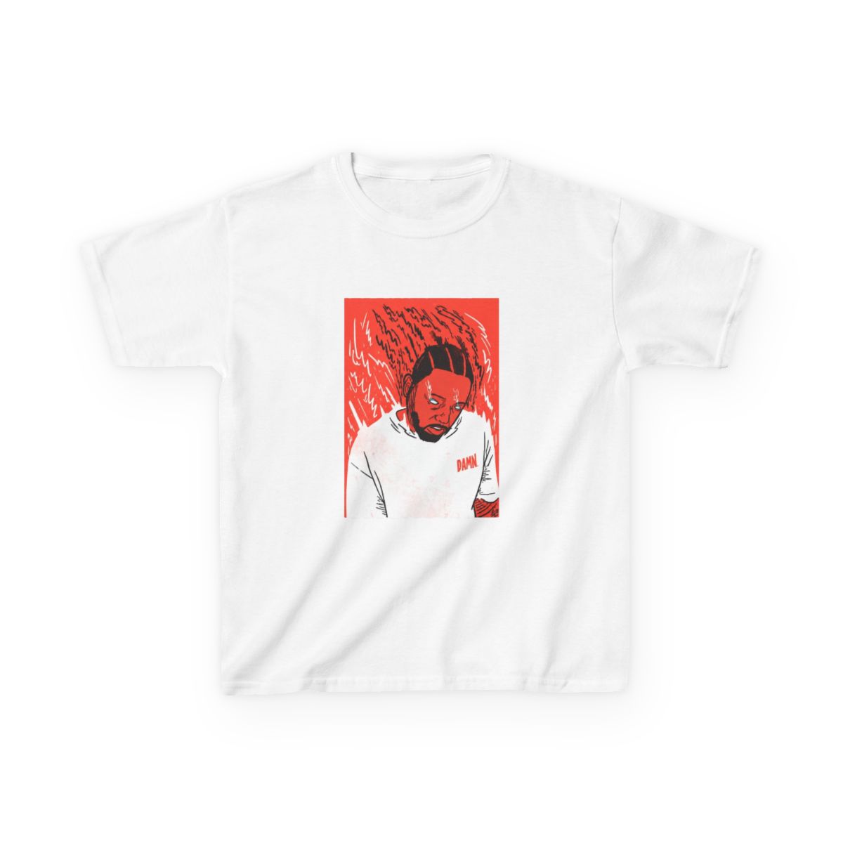 Kendrick DAMN Kids T-Shirt | Kendrick Lamar