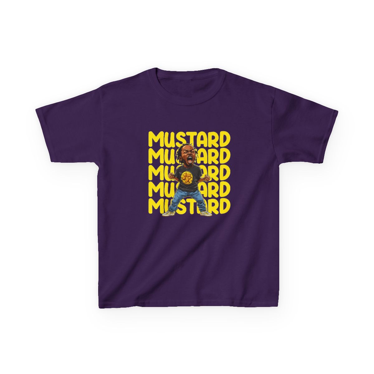 Kendrick Lamar Mustard Kids T-Shirt