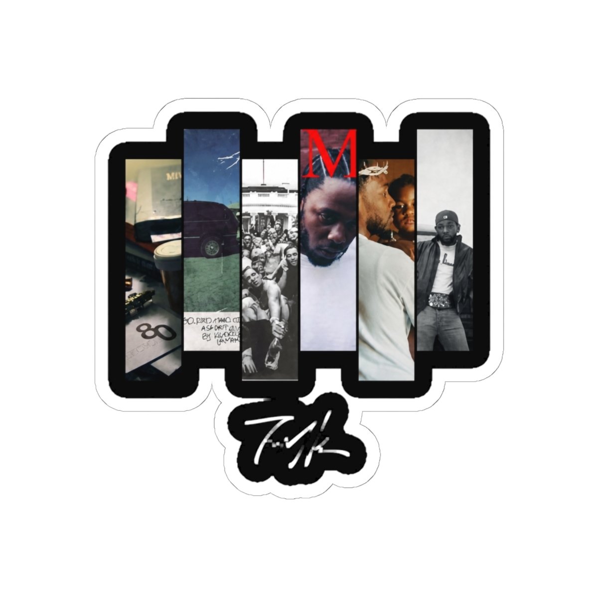 Kendrick Lamar Full Album, Kendrick Lamar New Album Sticker
