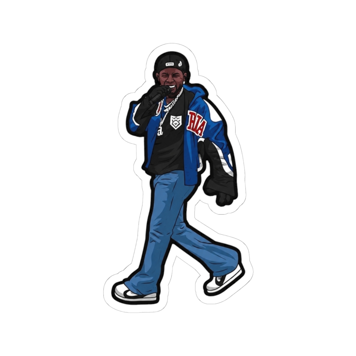 PatchOps Kendrick Lamar Super Bowl Vinyl Decal Sticker