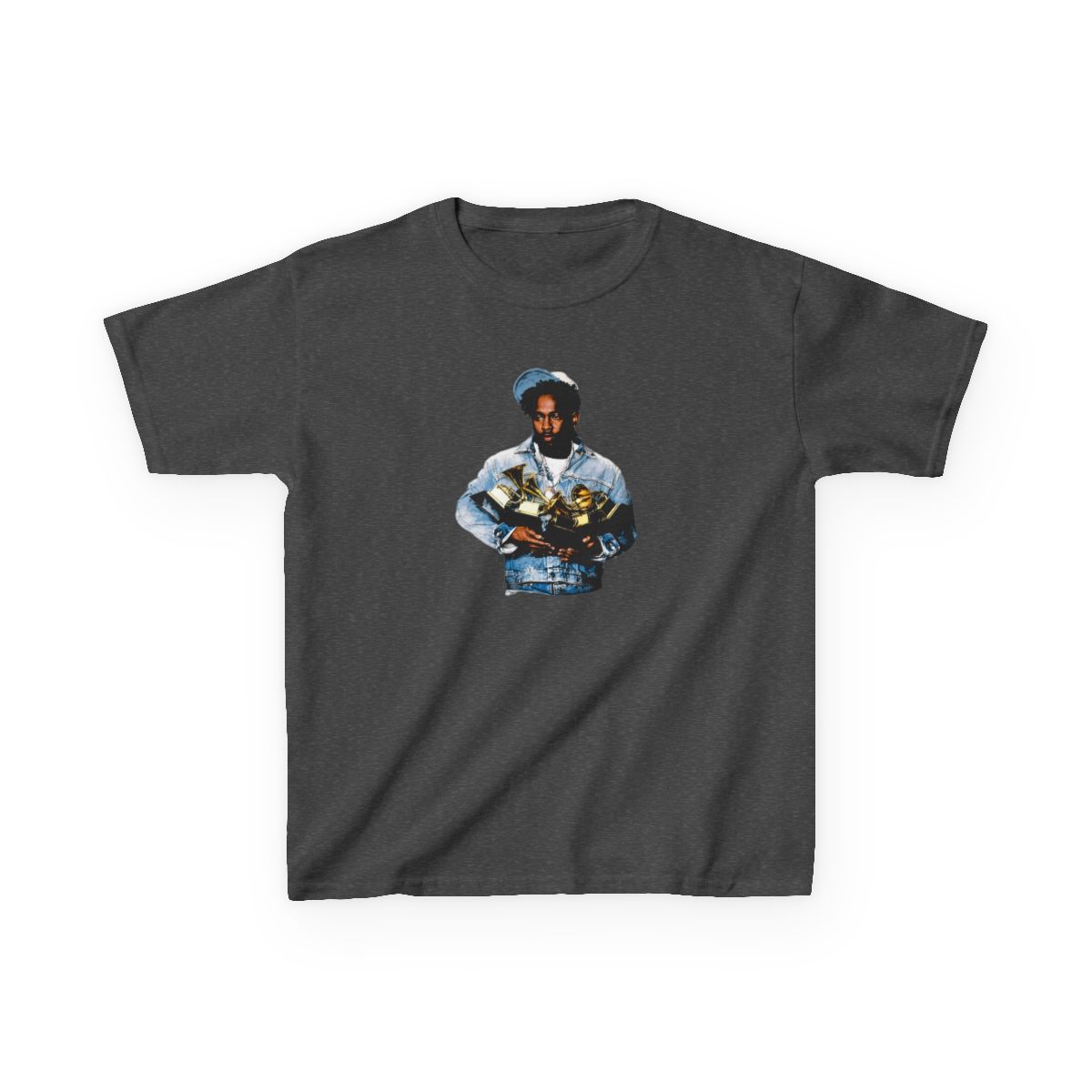 Kendrick Lamar Dot At The Grammy's Kids T-Shirt - alternate angle 5, merchandise